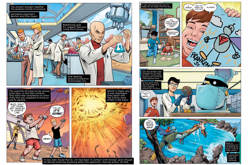 Illustration for article titled Future Quest Is Creating a Fun New Superhero Universe for Hanna-Barbera’s Action Heroes